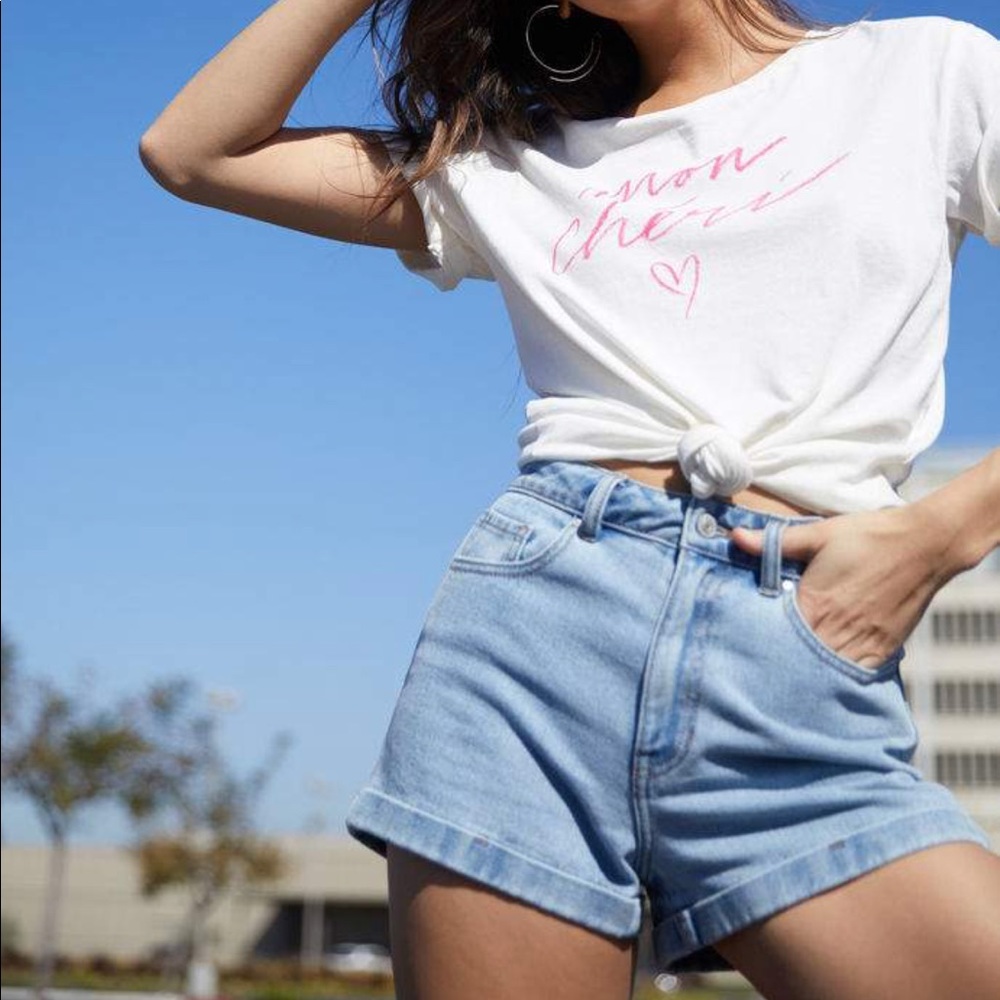 Pacsun High Rise Mom Shorts
